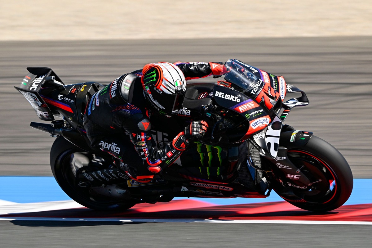 Marco Bezzecchi Secures Aprilia 1‑2 in Dutch GP Red‑Flagged Practice