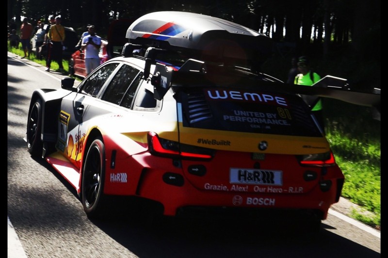 BMW M3 Touring 24H Seen at Spa – Roof Box Shocks Fans with Unexpected Style.