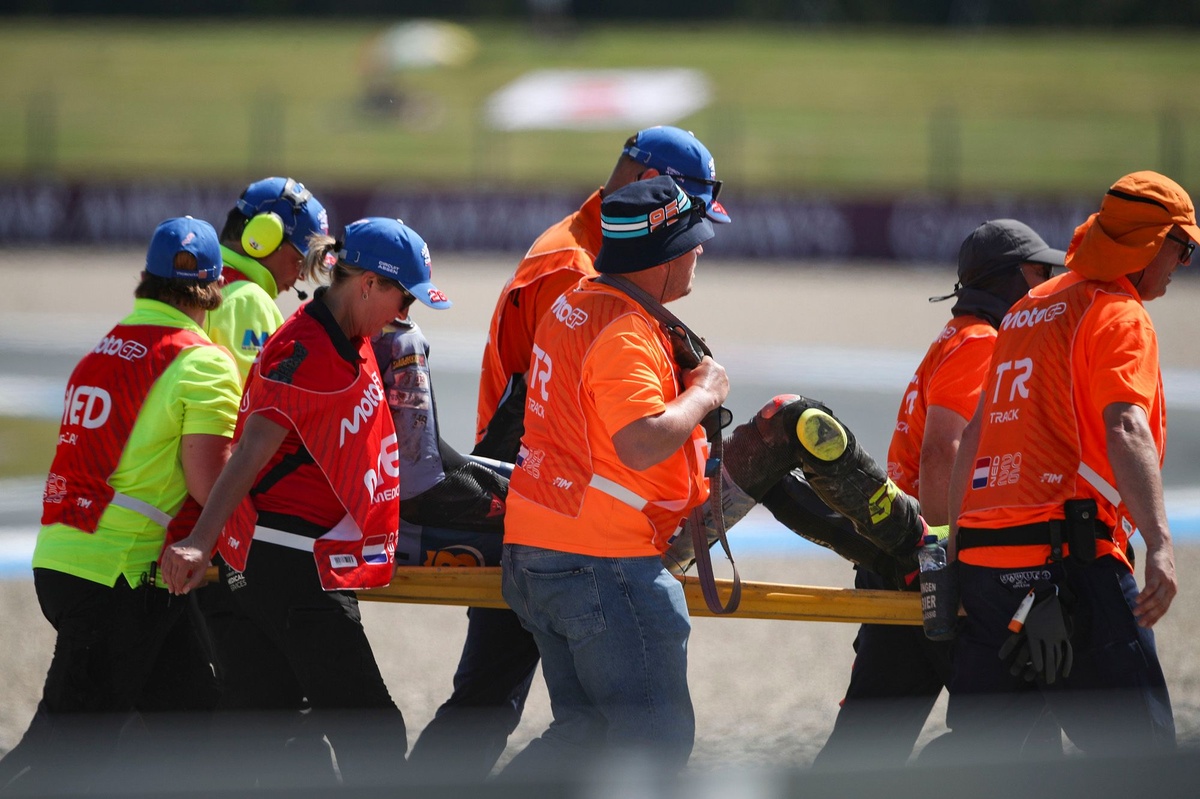 Fermin Aldeguer Out of Dutch GP After Serious Fracture