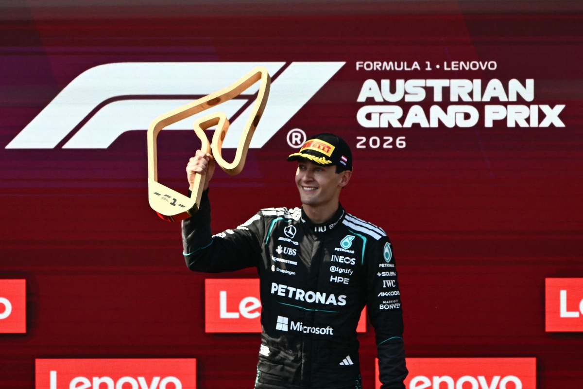 Toto Wolff praises Russell’s fierce cold‑blooded win at the Austrian GP.