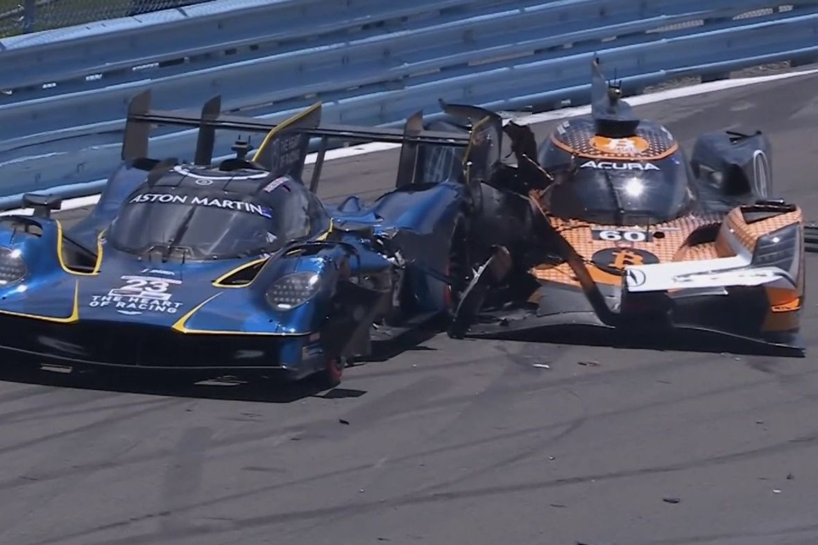 Bizarre caution crash shatters Watkins Glen IMSA contenders’ championship hopes