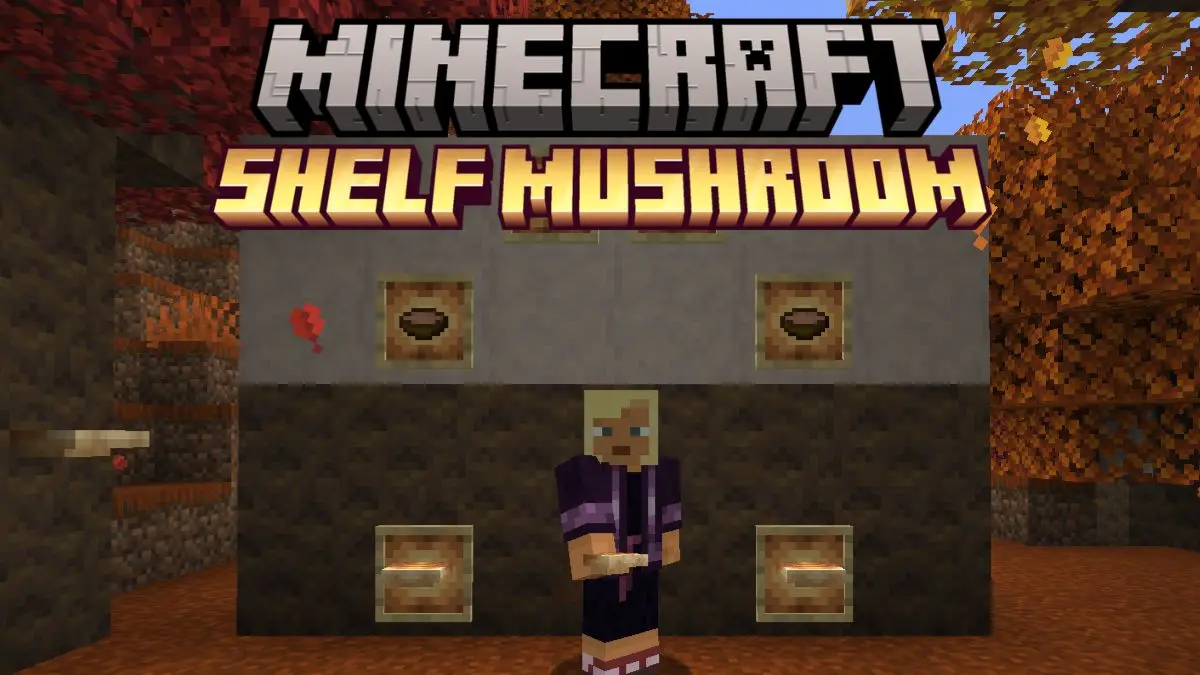 How to Get Shelf Mushroom in Minecraft