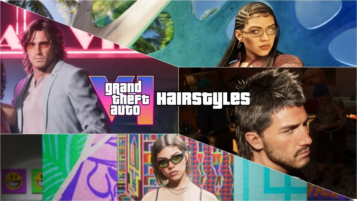 All GTA 6 Hairstyles Confirmed for Jason & Lucia—See the Latest Looks