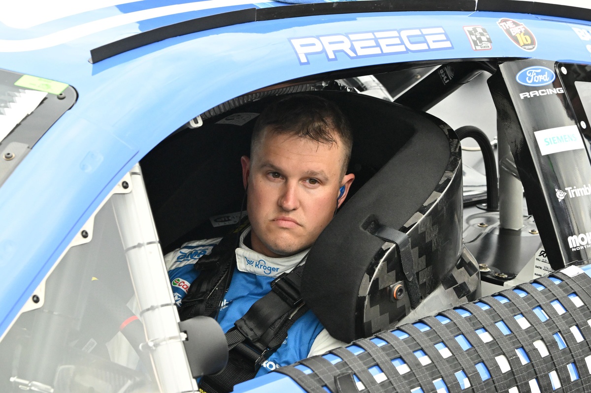 Ryan Preece Accuses NASCAR TV of Intruding on Personal Radio Conversation