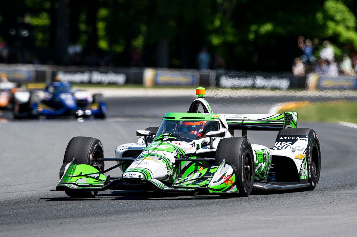 Rinus VeeKay Extends Underdog Saga with Fourth-Place Finish at Mid-Ohio