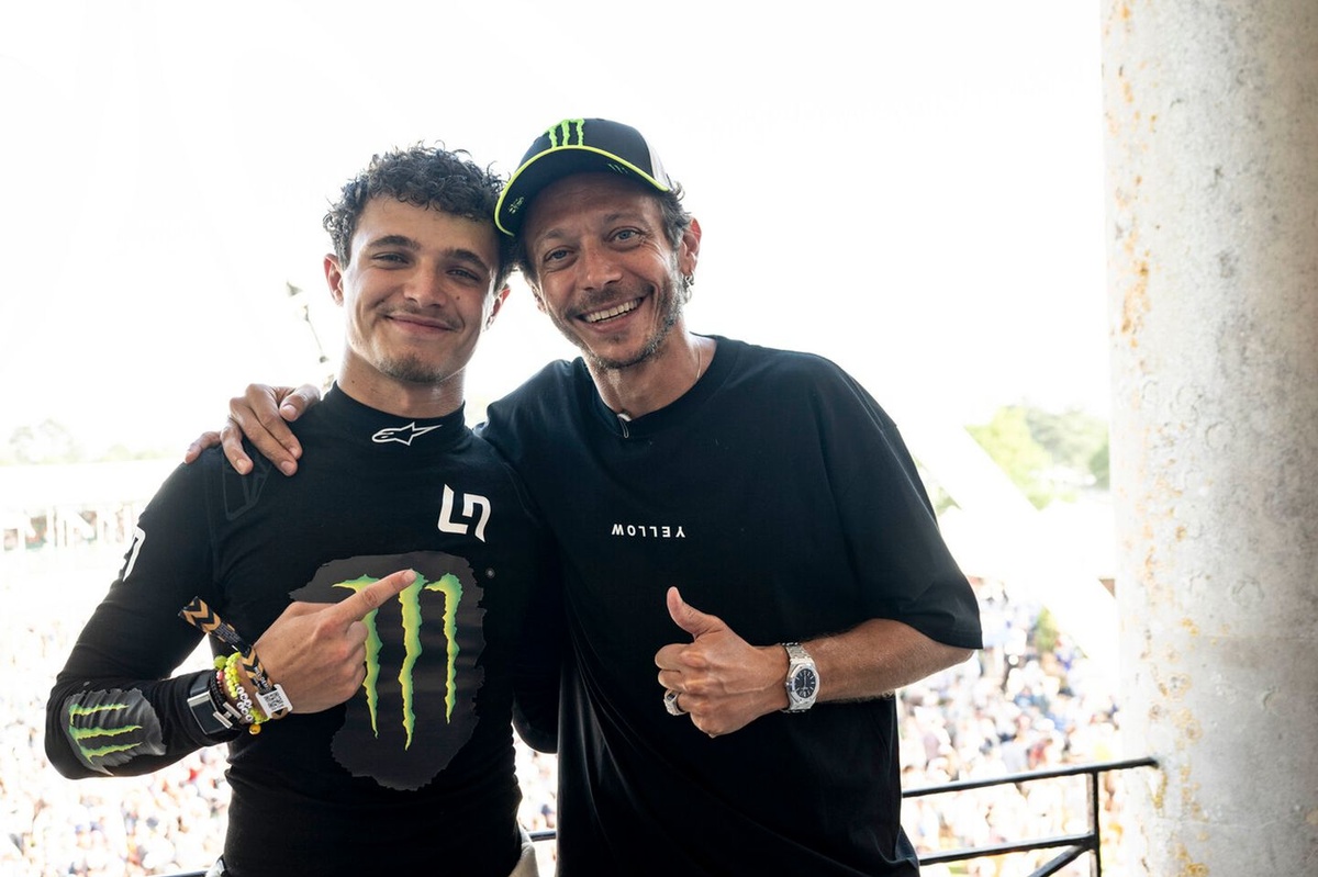 Lando Norris Opens Door for Valentino Rossi to Join the Le Mans 24 Hours Campaign