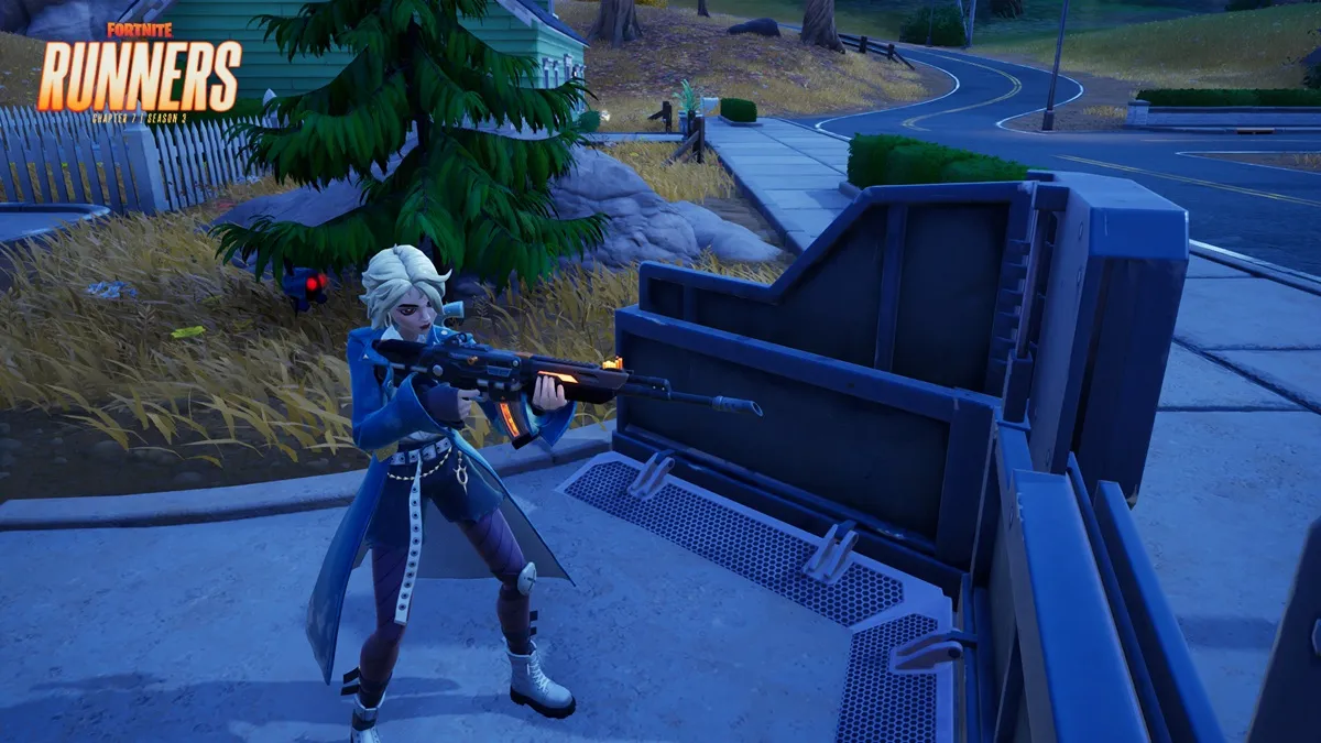 Port-A-Cover In Fortnite