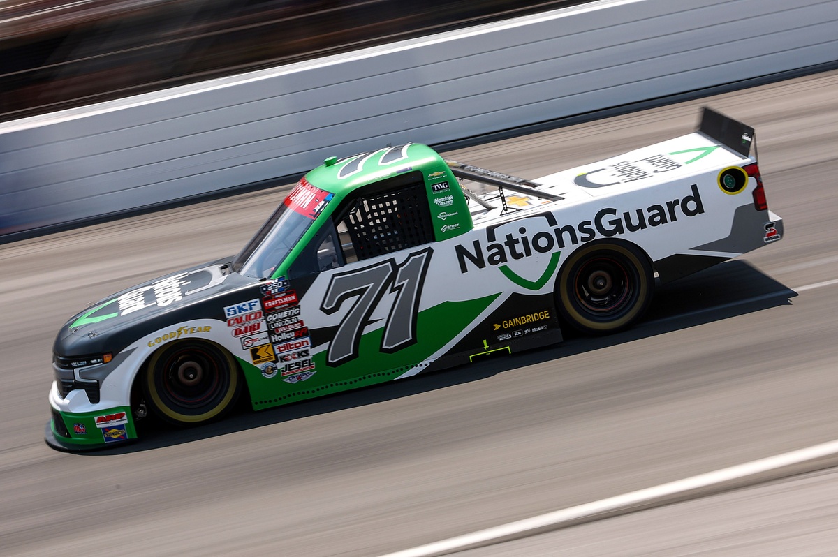 Shane van Gisbergen Secures Podium in Just 3rd NASCAR Truck Oval Start