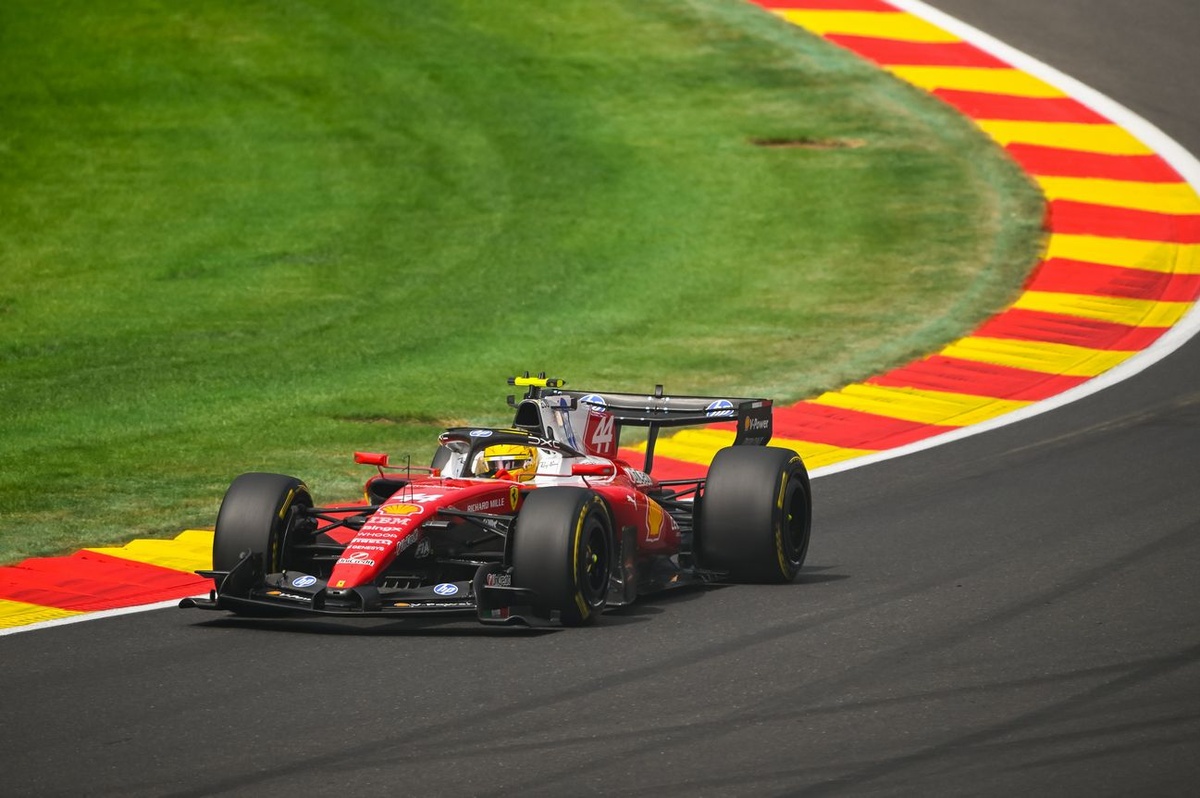 Lewis Hamilton says Ferrari ‘doesn’t feel the same’ after Belgian GP crash