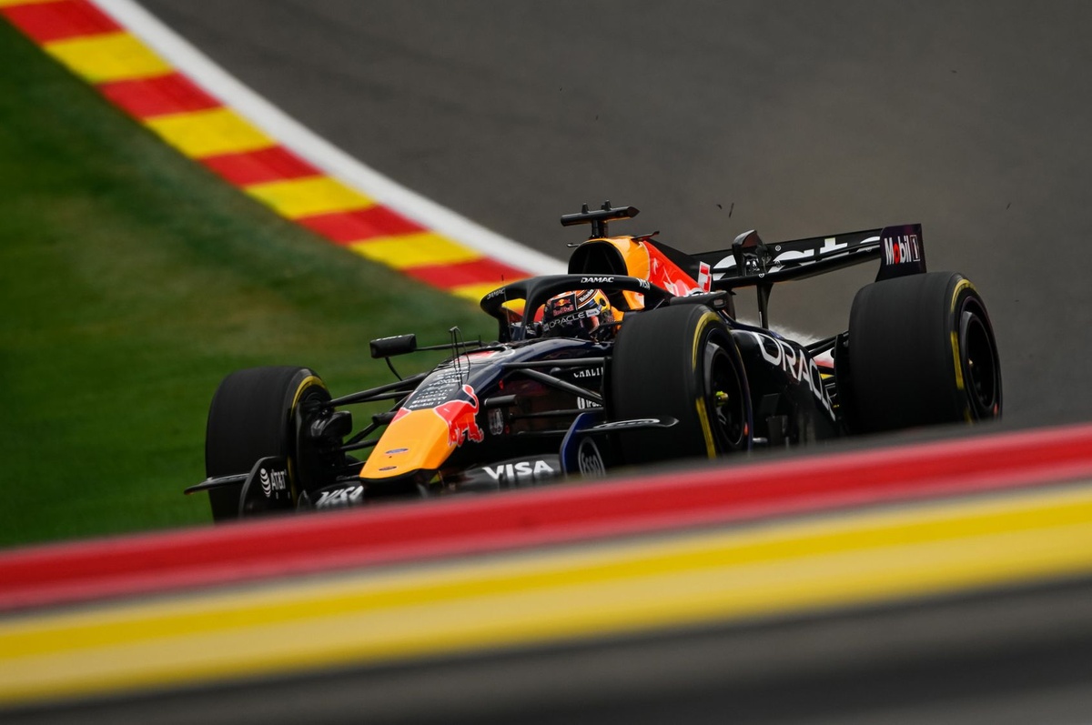 Max Verstappen Jokes About F1 Jungle After Dodging Airplane Shunt at Spa