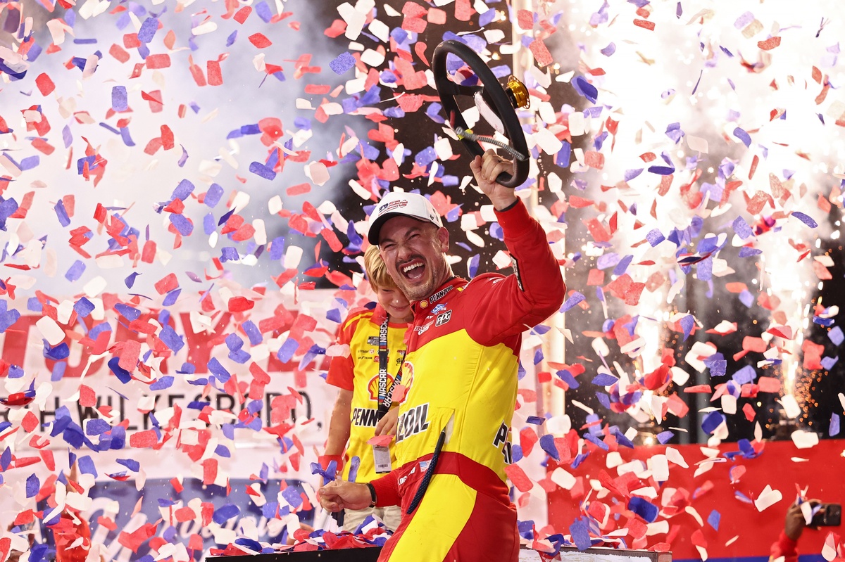 Joey Logano earns dominant NASCAR Cup win at North Wilkesboro