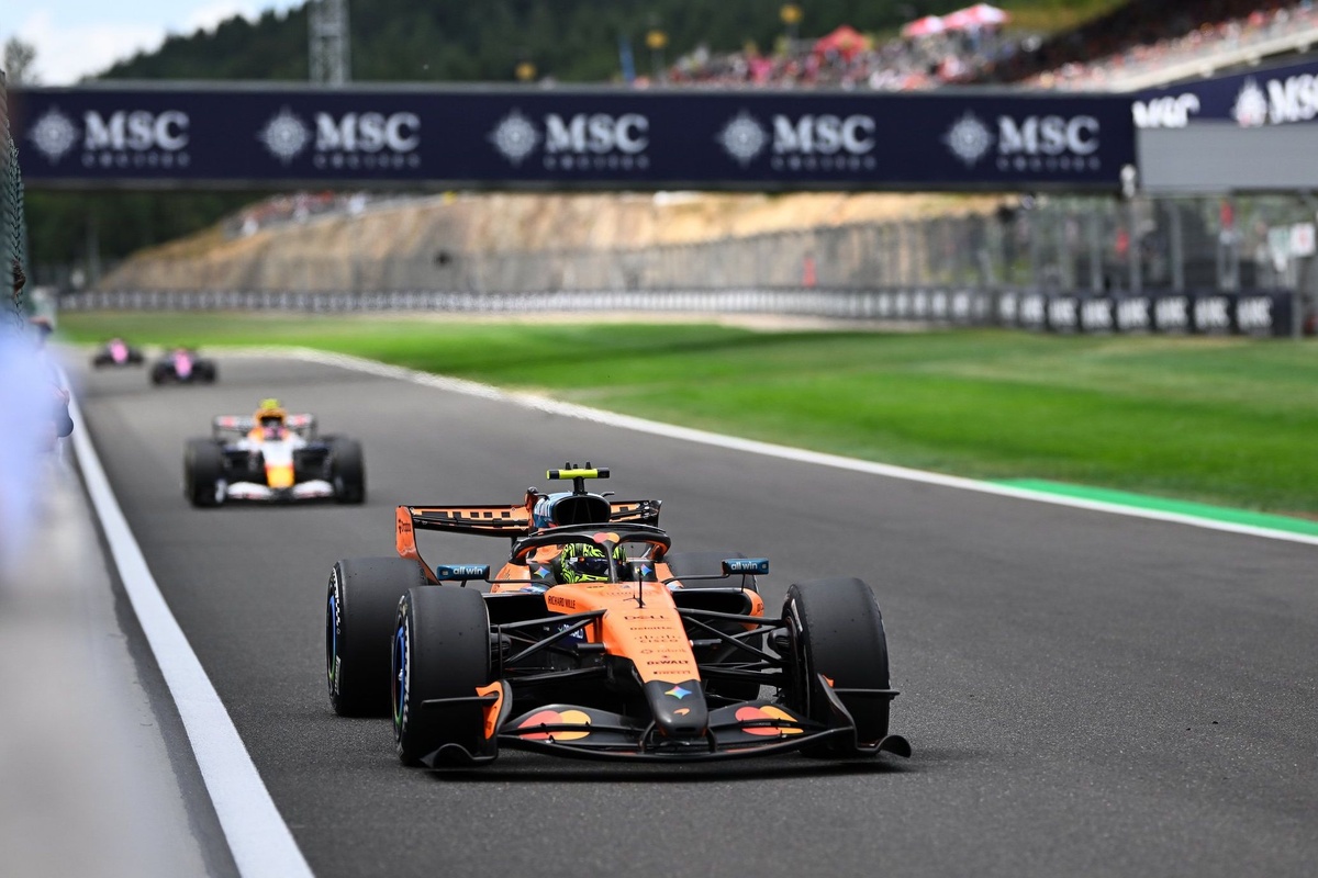 McLaren: Lando Norris Secures Impressive Second‑Place Pace at F1 Belgian GP