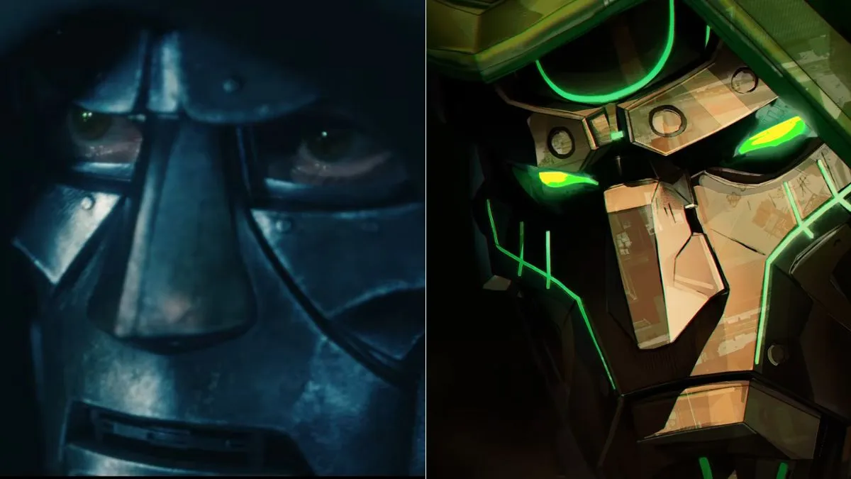 Doctor Doom in Avengers Doomsday and Marvel Rivals