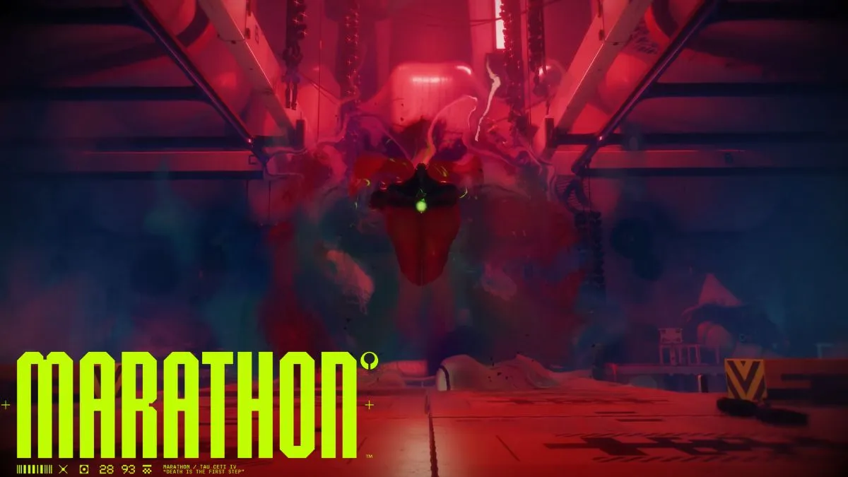 Compiler in Marathon with a Marathon logo