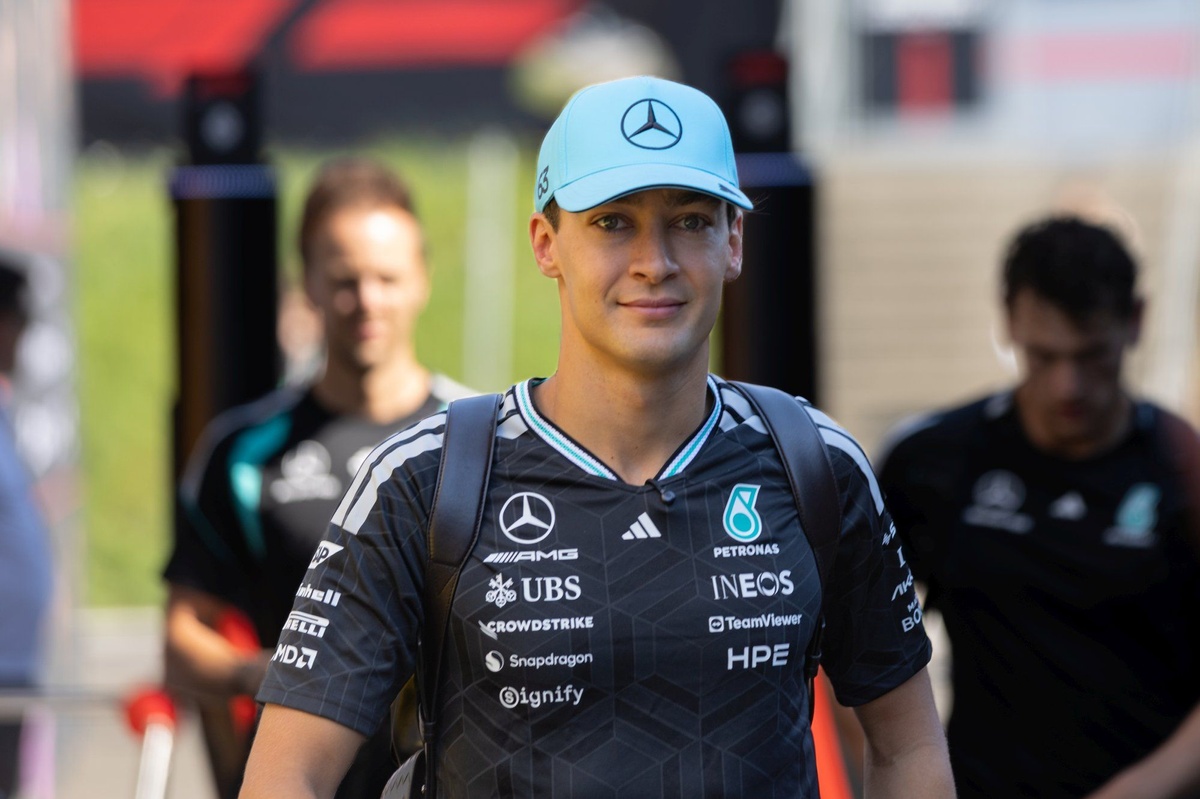 Mercedes’ George Russell denies exit rumors despite Kimi Antonelli gap