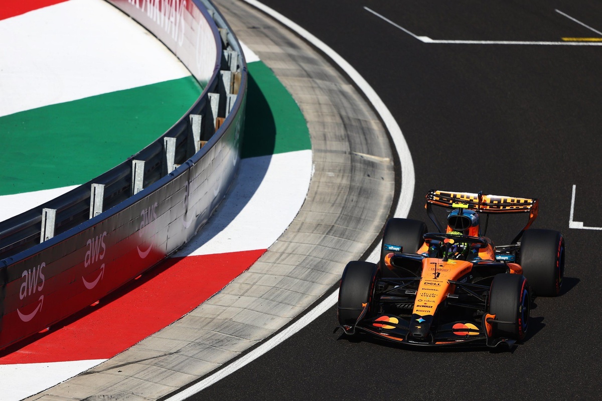 F1 Hungarian GP: Lando Norris edges Lewis Hamilton in final Hungaroring practice