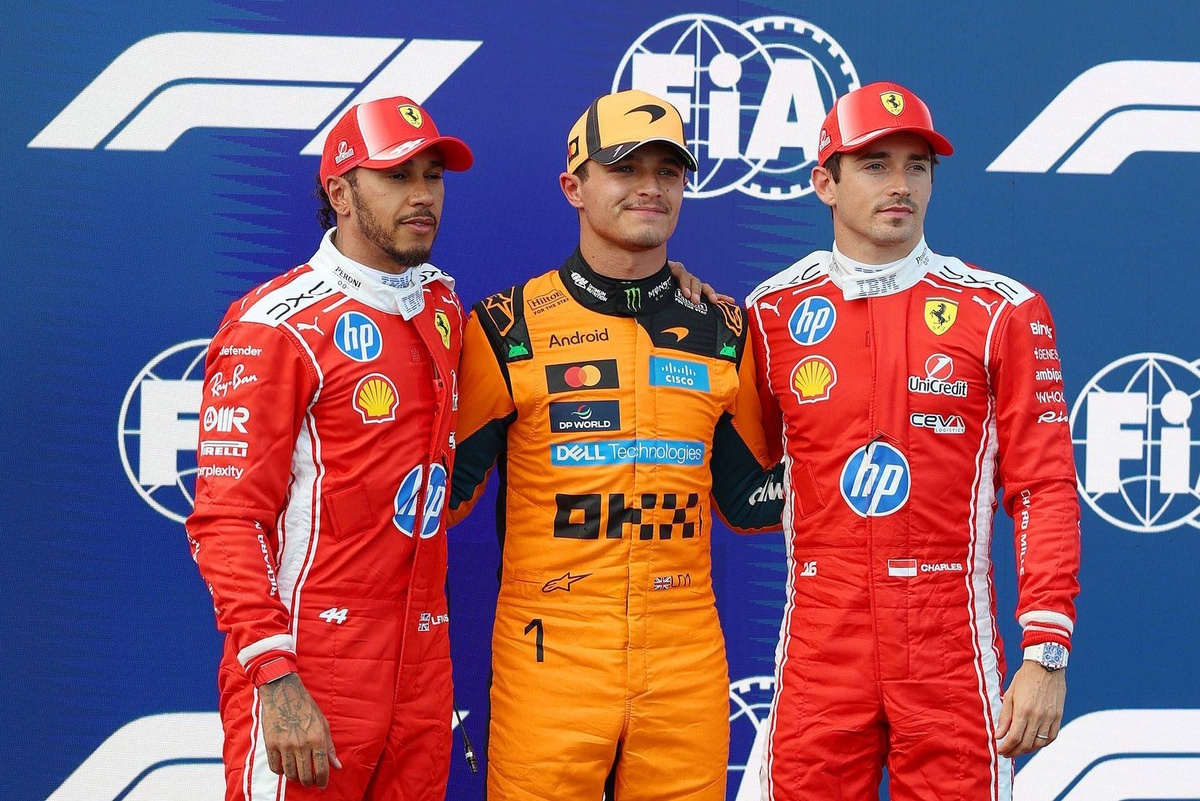 This is the starting grid for the 2026 F1 Hungarian GP