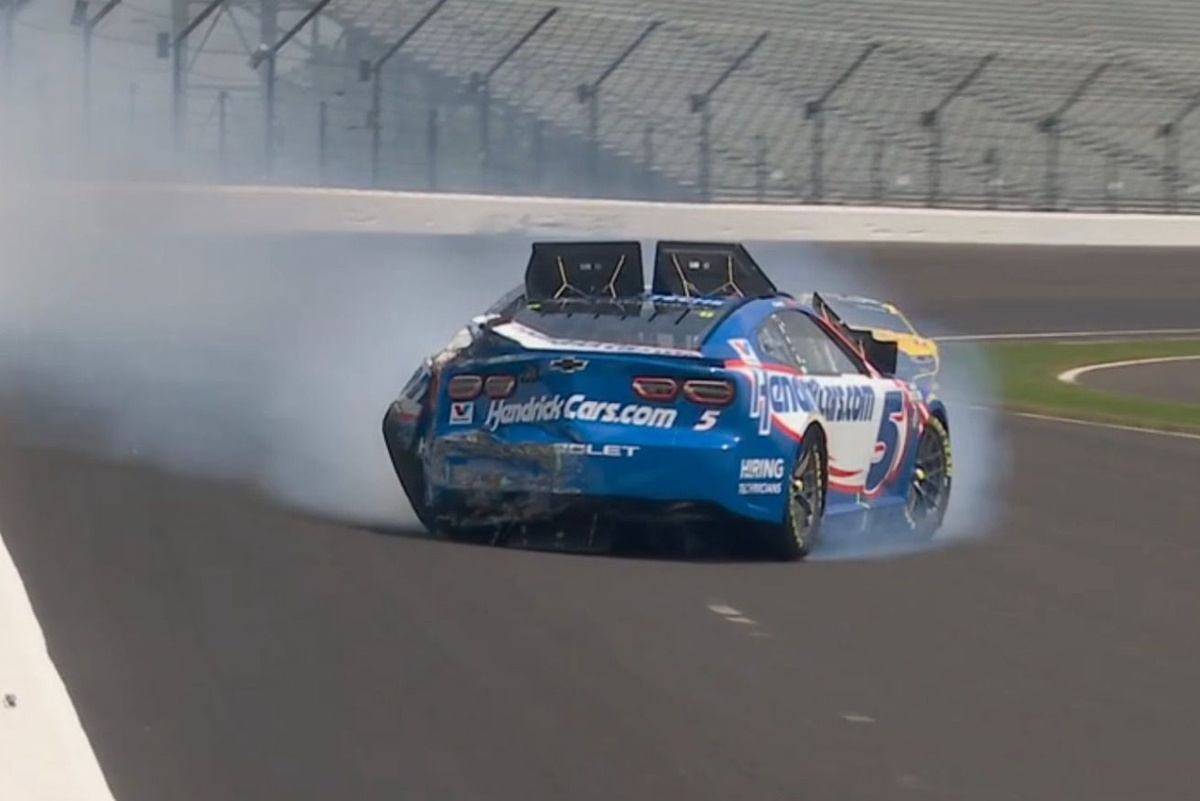 Kyle Larson DNF at Brickyard 400, Finishes in Last Place