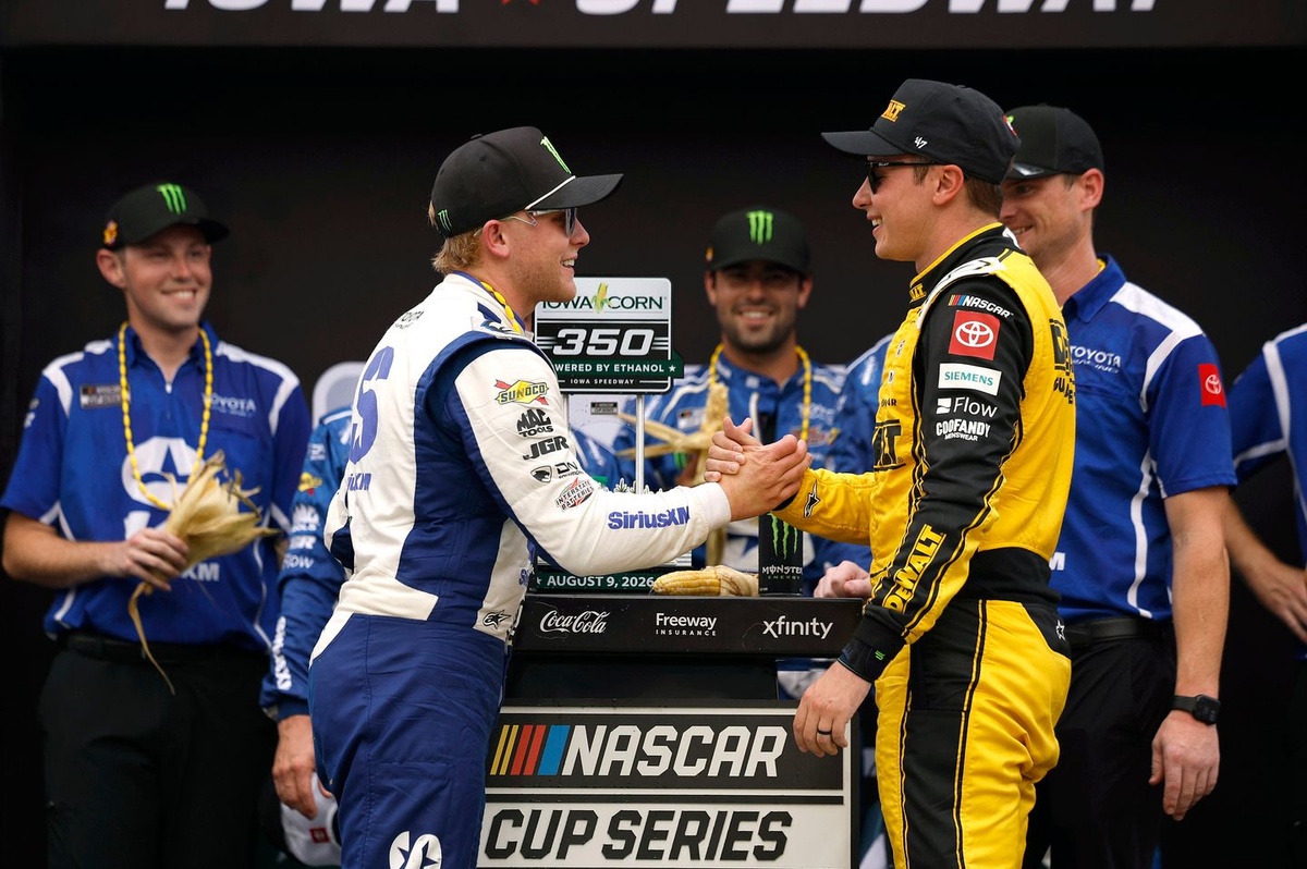 Christopher Bell Frustrated by Another 2nd-Place Loss as Ty Gibbs Reigns Supreme