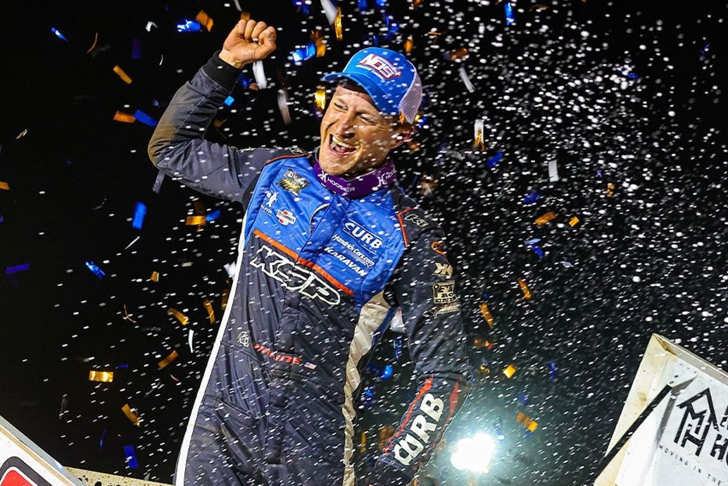 Kasey Kahne’s Passion and Competitive Fire Remain Strong at Knoxville Nationals