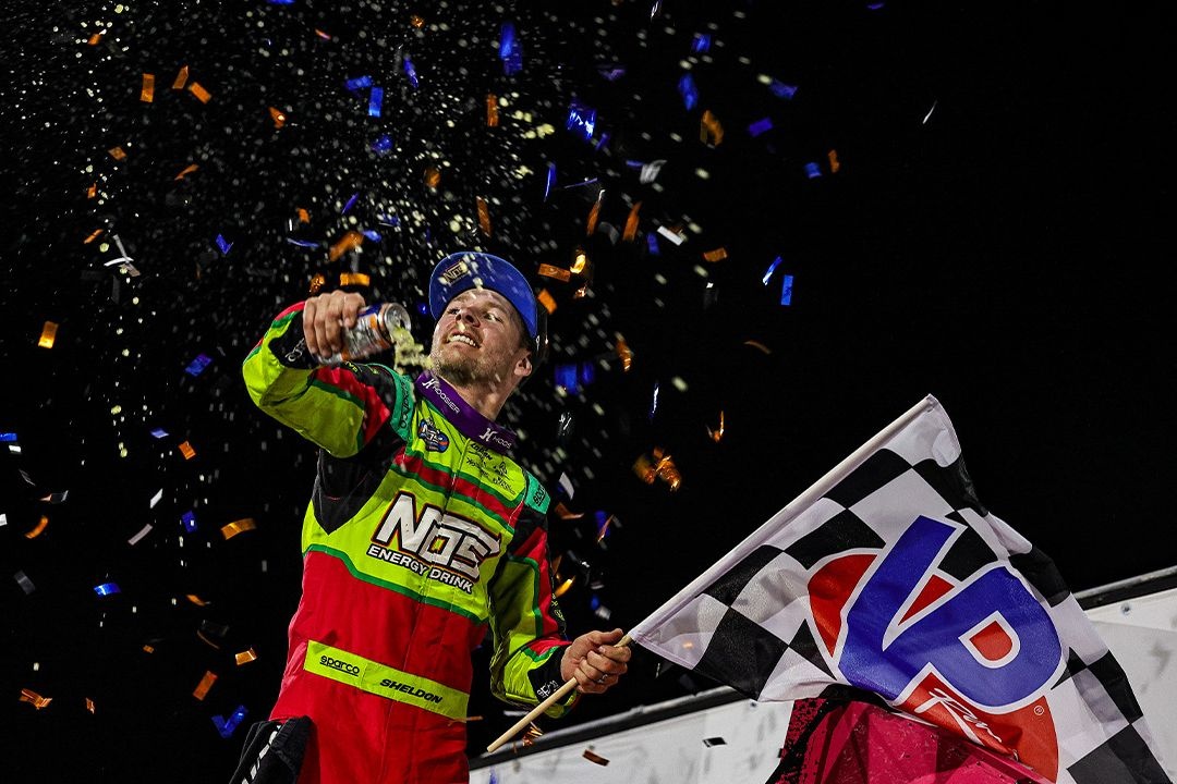 Sheldon Haudenschild Shocks Crowd, Proving Himself at Knoxville Nationals Prelims