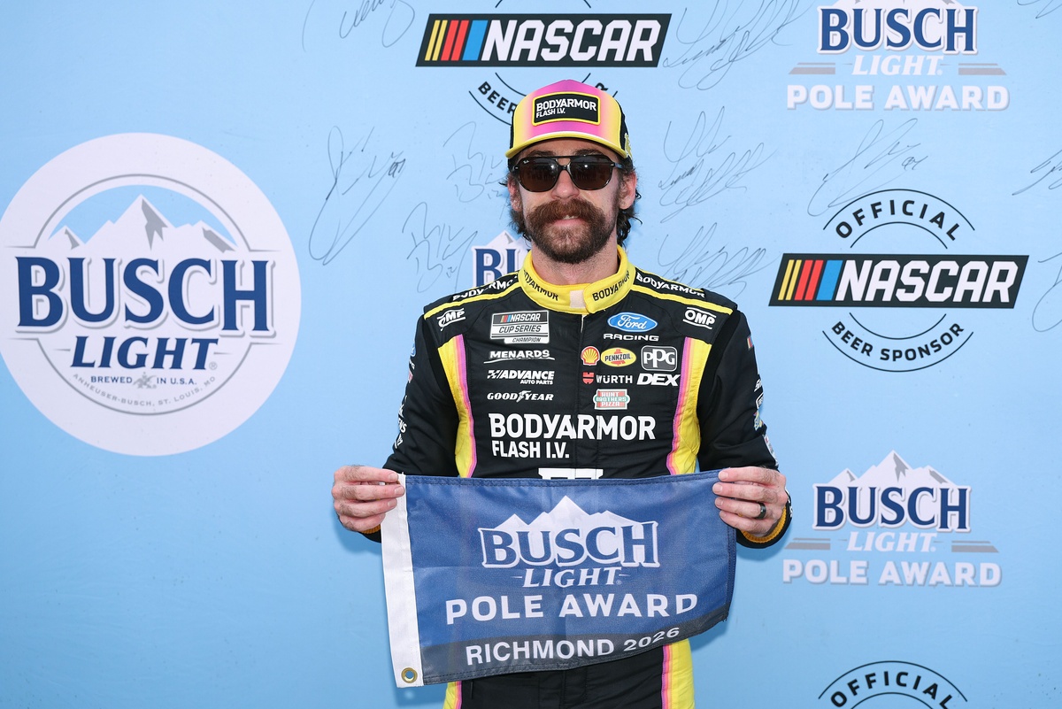Ryan Blaney Clinches Pole For 2024 NASCAR Cup Richmond Qualifying