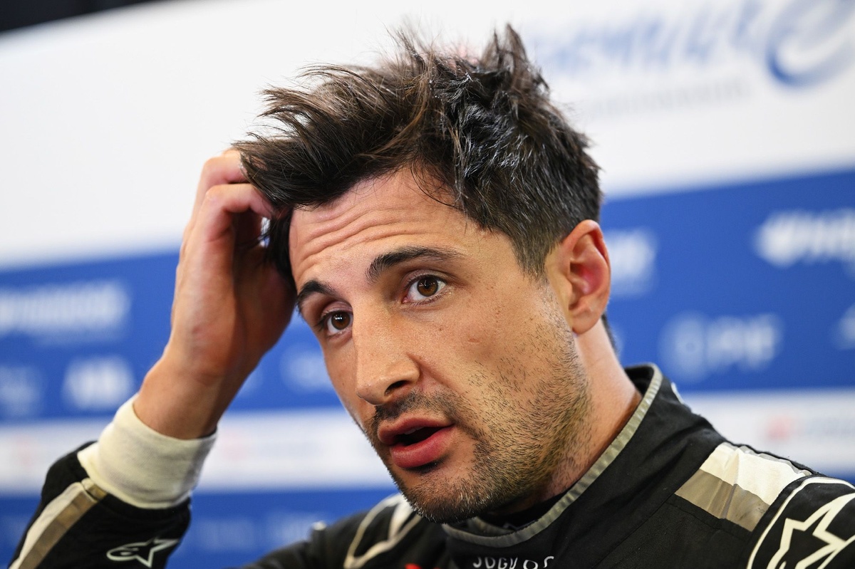 NASCAR driver frustrated after crash: typical of my luck anyway.