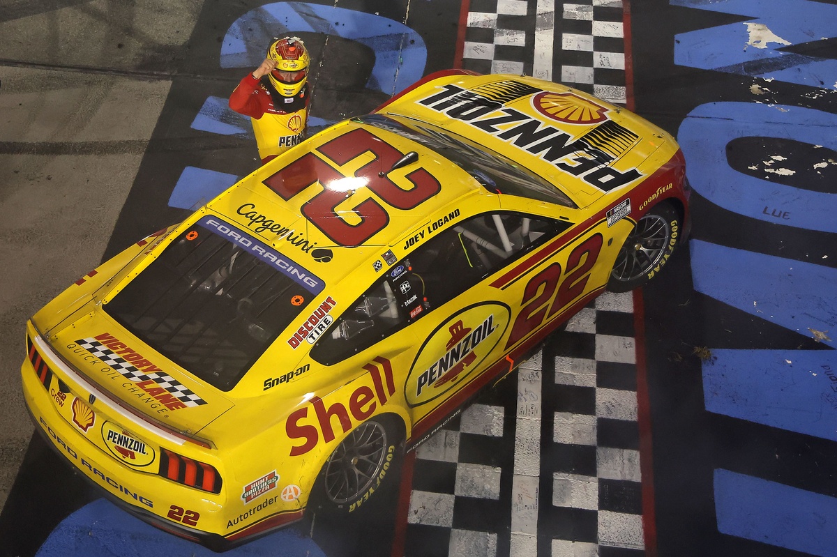 Joey Logano beats Chase Briscoe to secure a thrilling NASCAR Cup win at Richmond