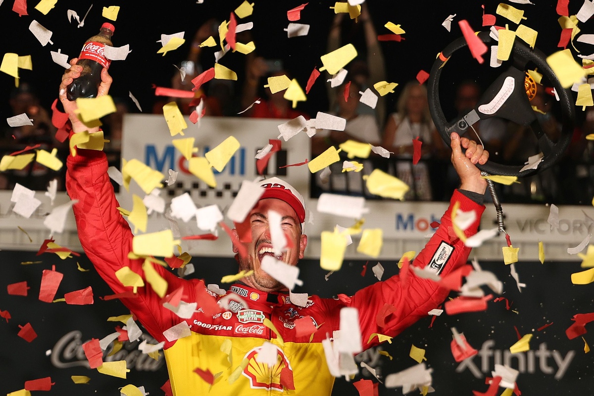 Joey Logano Wins for the Haters, Unfazed by Title Format Confusion