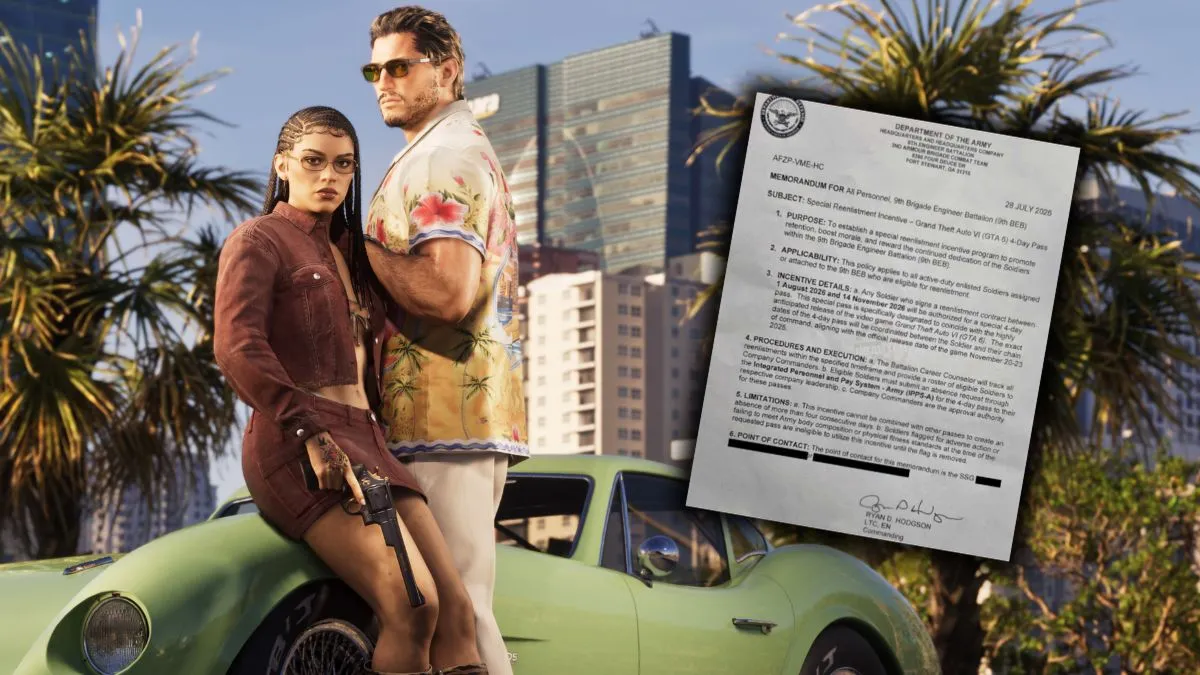 US Army Battalion Gives Gamers a 4-Day Break to Play GTA 6
