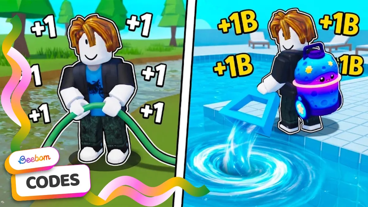 ROBLOX: FREE +1 Drain Water per Click Codes – August 2026 Update