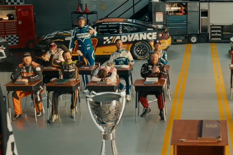 Comedian Theo Von takes NASCAR drivers to school in new promo ahead of the Chase