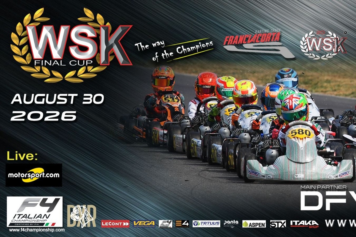 Live: Watch WSK Final Cup from Franciacorta