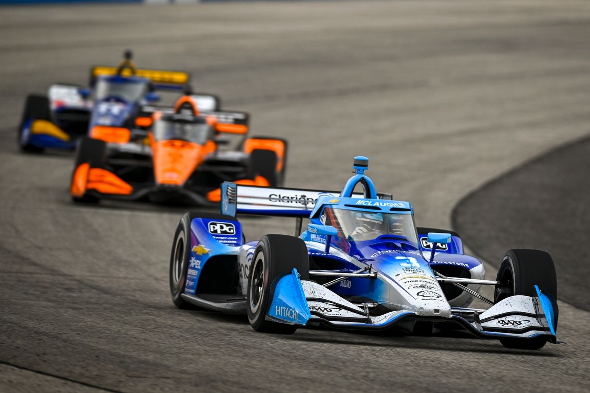 Scott McLaughlin secures Milwaukee Race 2 runner‑up spot, takes out lapped traffic etiquette
