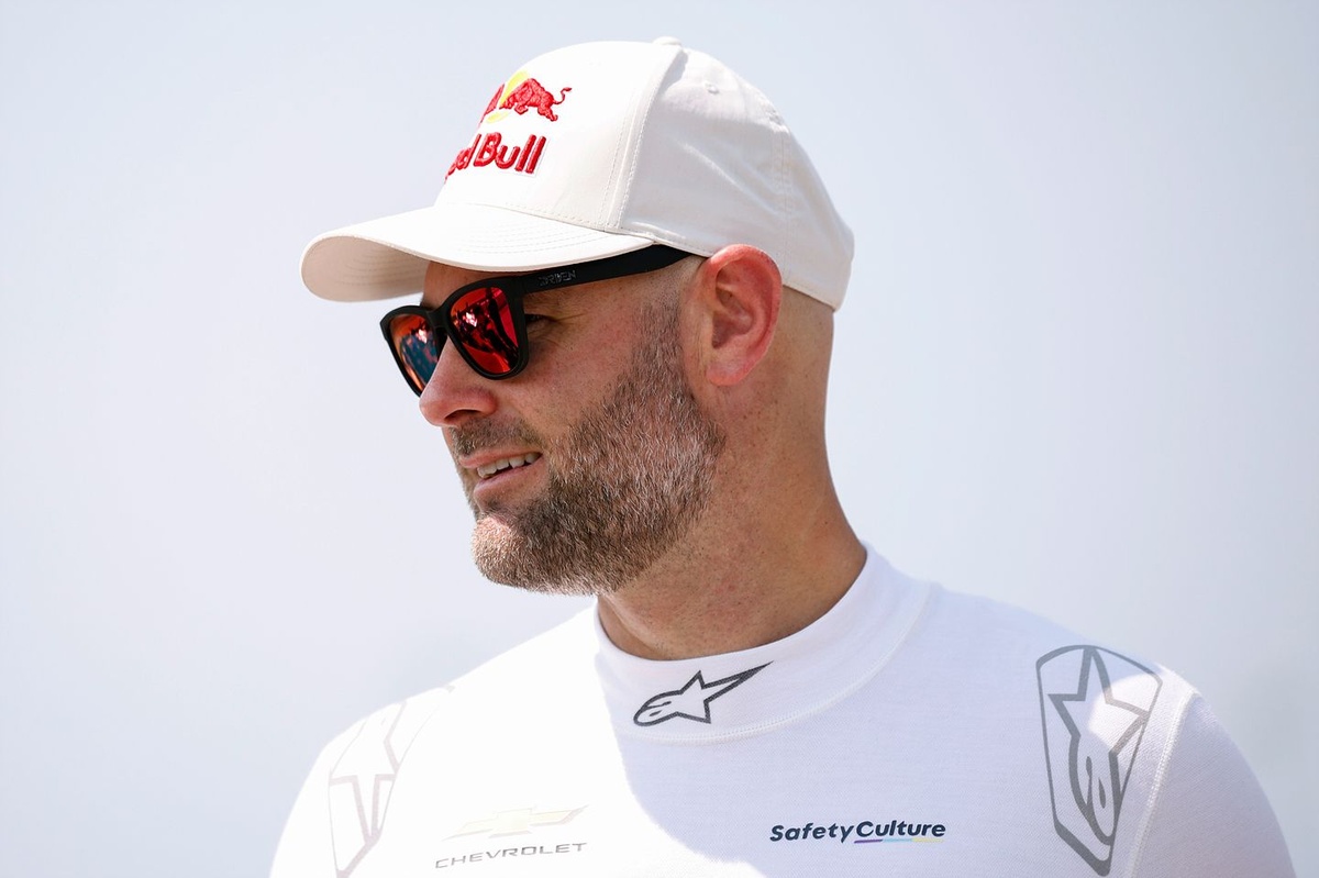 Supercars star Shane Van Gisbergen upbeat about 2024 season, but will miss The Chase