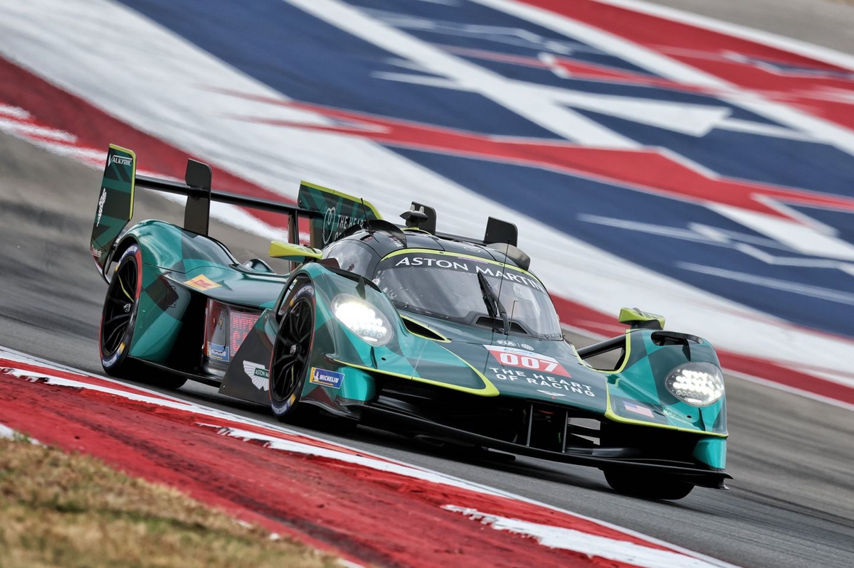 Aston Martin Leads WEC Austin FP2, Tincknell and Robichon Head Both Classes