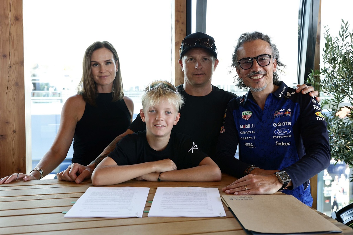 Red Bull Announces Signing of Kimi Raikkonen’s Son as New Junior Driver