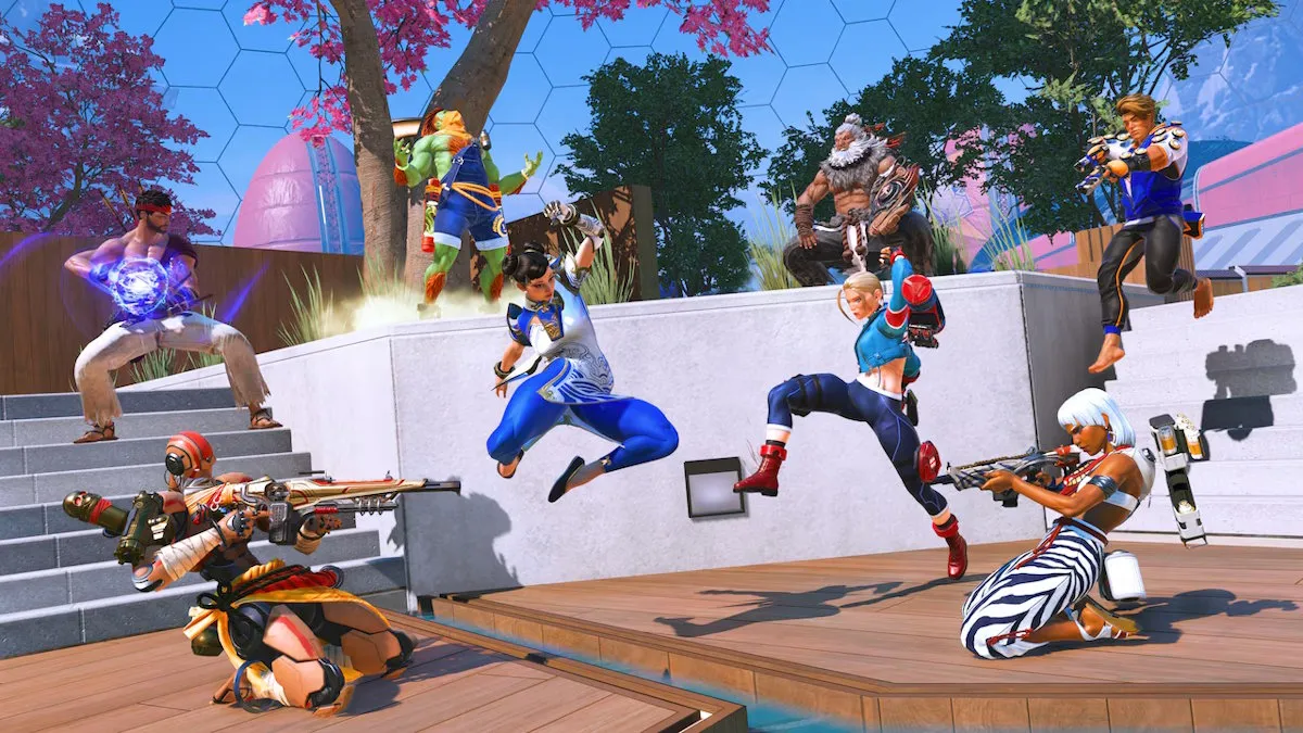 Apex Legends VS Street Fighter 6 Event with Chun Li and other characters
