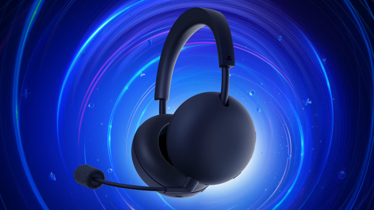 PlayStation Pulse Edge screenshot on a blue background.