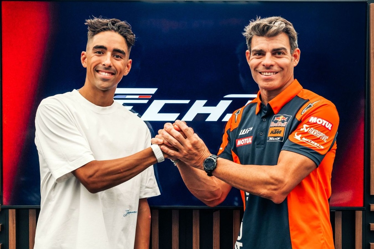 Tech3 announces Senna Agius's signing for 2027 MotoGP season