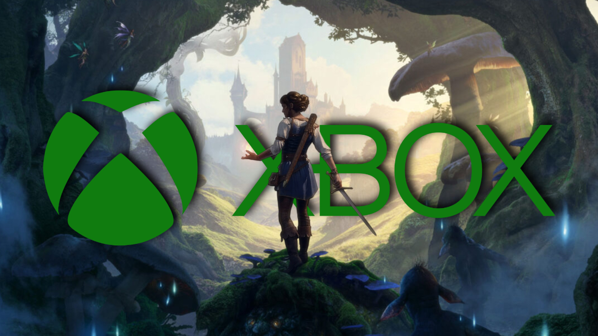Fable cover with the Xbox logo in the background.
