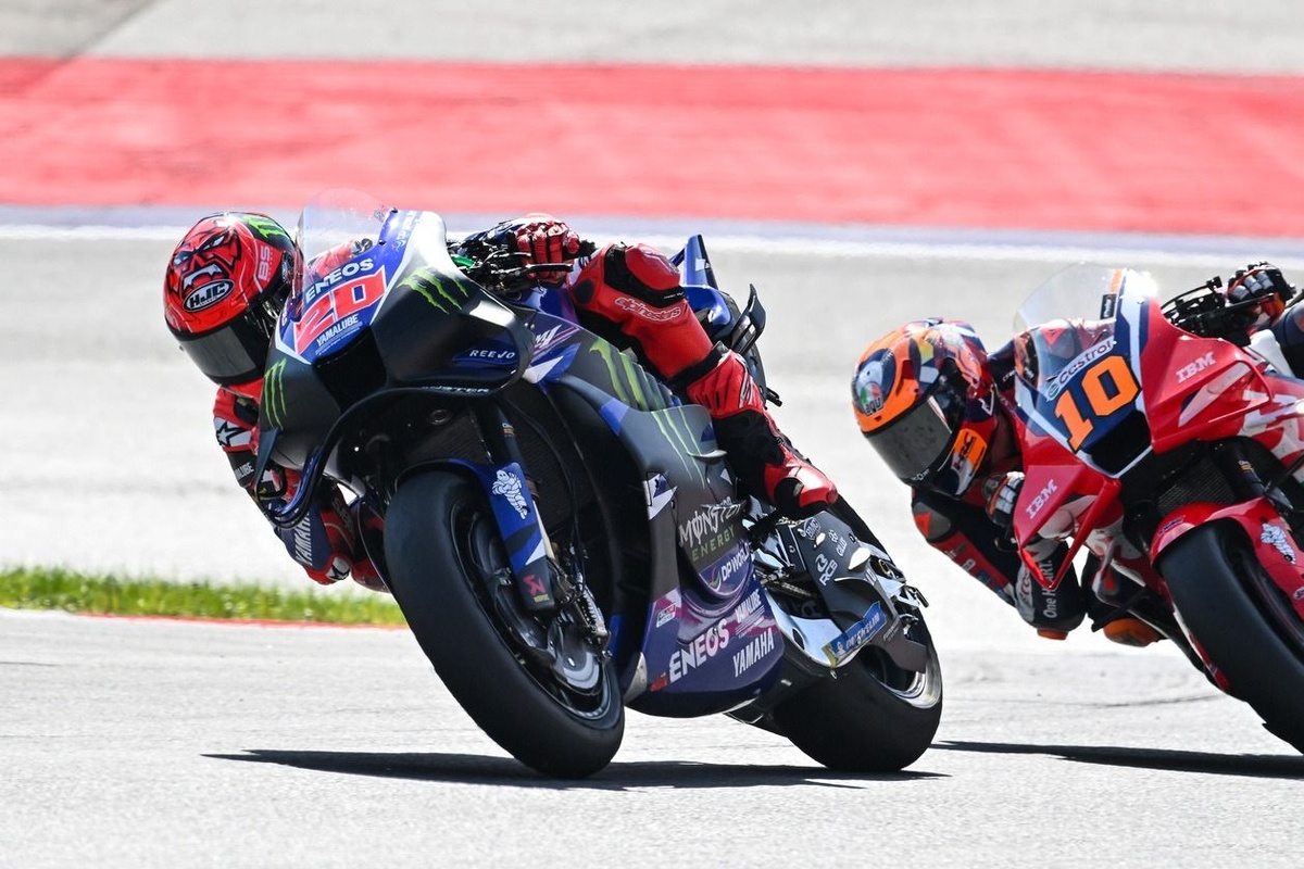Luca Marini hit in chest by debris in Austrian GP: “It could have been much worse”
