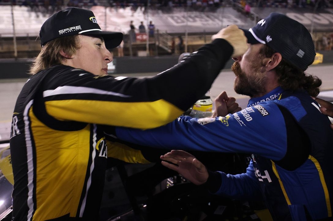 Ryan Blaney Surrenders in Hocevar Fight, Regrets Actions: I Got My Ass Kicked