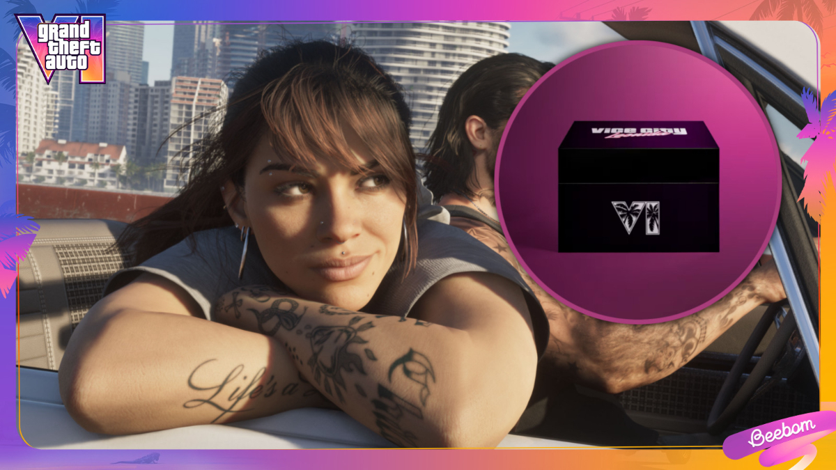 GTA 6 screenshot with Lucia and Jason with the Collector