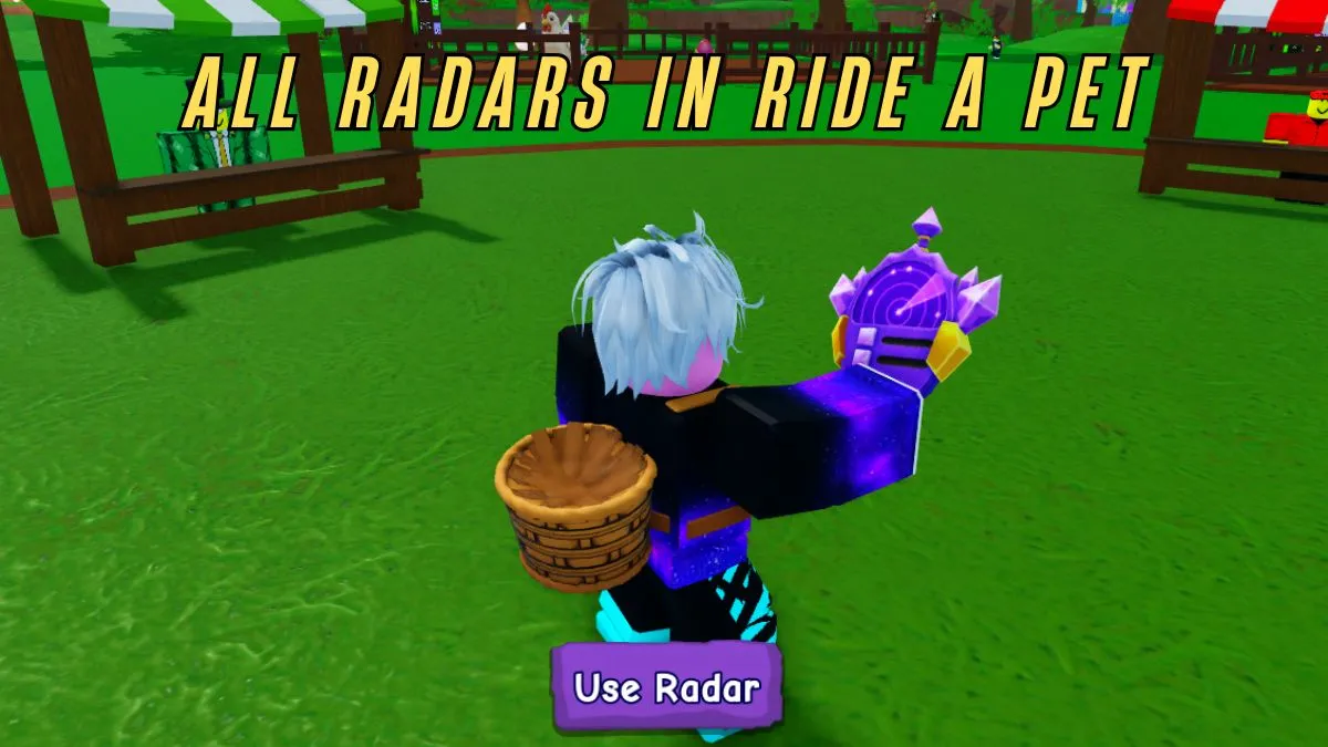 All Ride A Pet Radars and How to Use Them