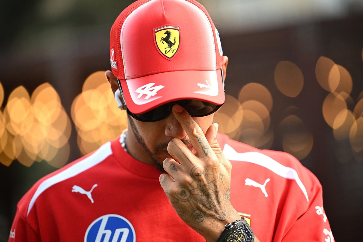 Lewis Hamilton: ‘I towed Charles the whole time’ and ended up 0.5s slower