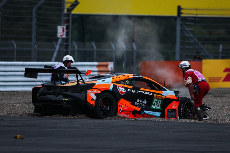 Aston Martin‑McLaren LMGT3 Crash Declared Racing Incident, Stewards Find No Fault