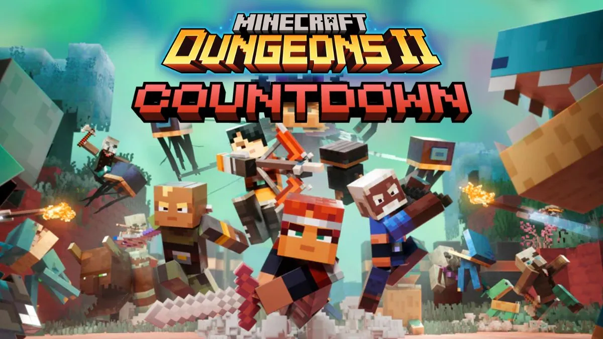 Minecraft Dungeons 2 Release Date and Time Countdown Timer