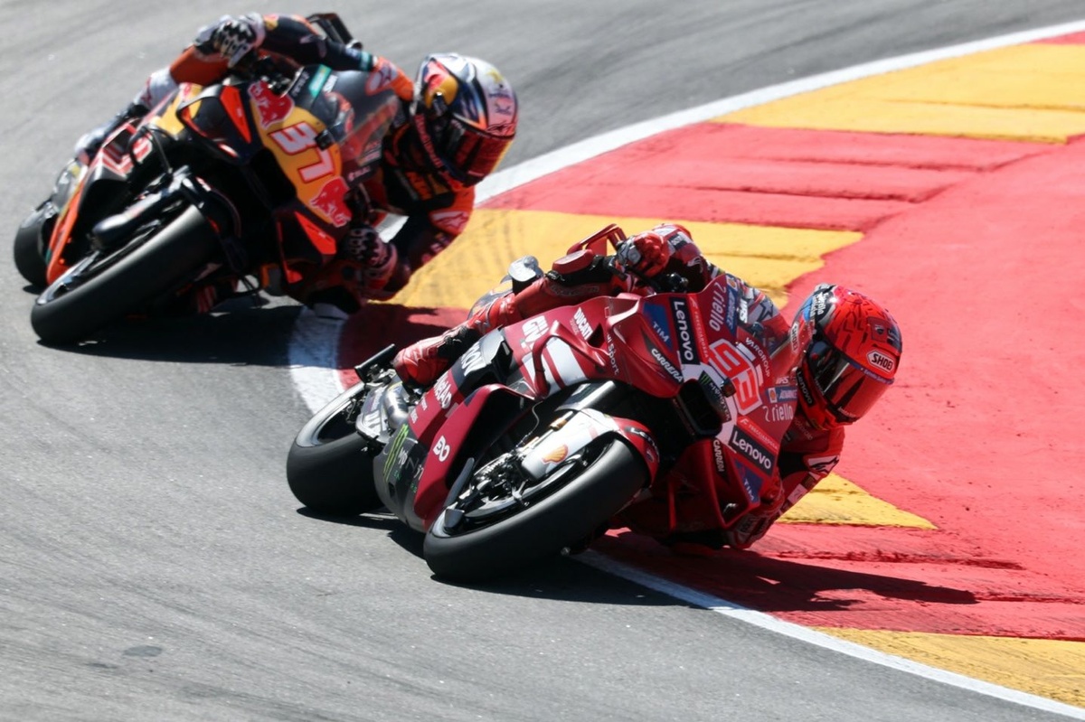 Pedro Acosta told KTM he wants to beat Marc Marquez on the same MotoGP bike