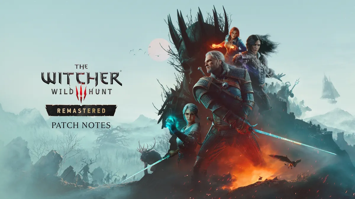 The Witcher 3 remastered patch notes